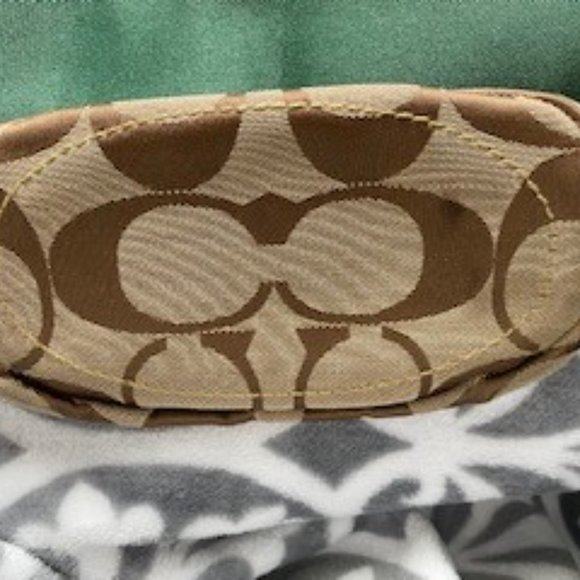 Coach - Hobo Bag with Green Stripe - Picture 2 of 6